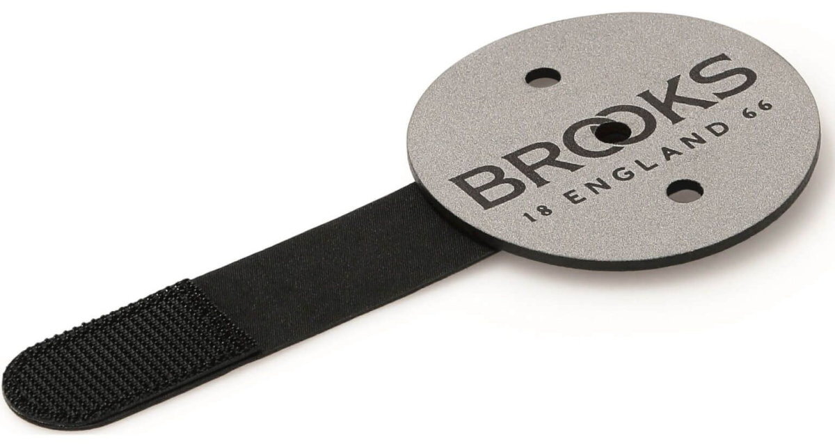 Рефлектор Brooks Reflective patch single Black 017630