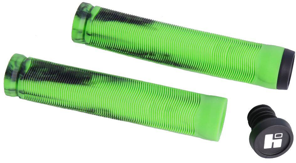 Ручки руля Hipe H4 Duo 155mm (Green/Black) 250756