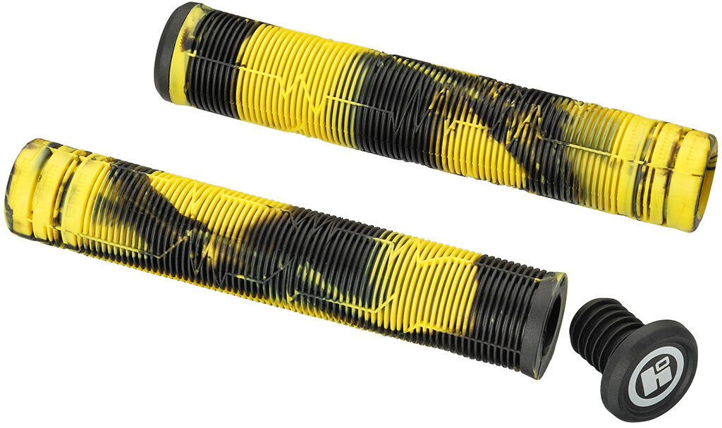 Ручки руля Hipe LMT03 170mm (Yellow/Black) 250714