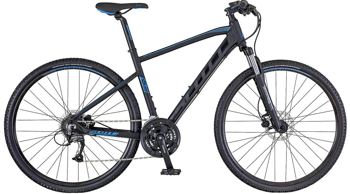 Велосипед Scott SUB CROSS 40 MEN black Черный 265474.008 VeloOnline