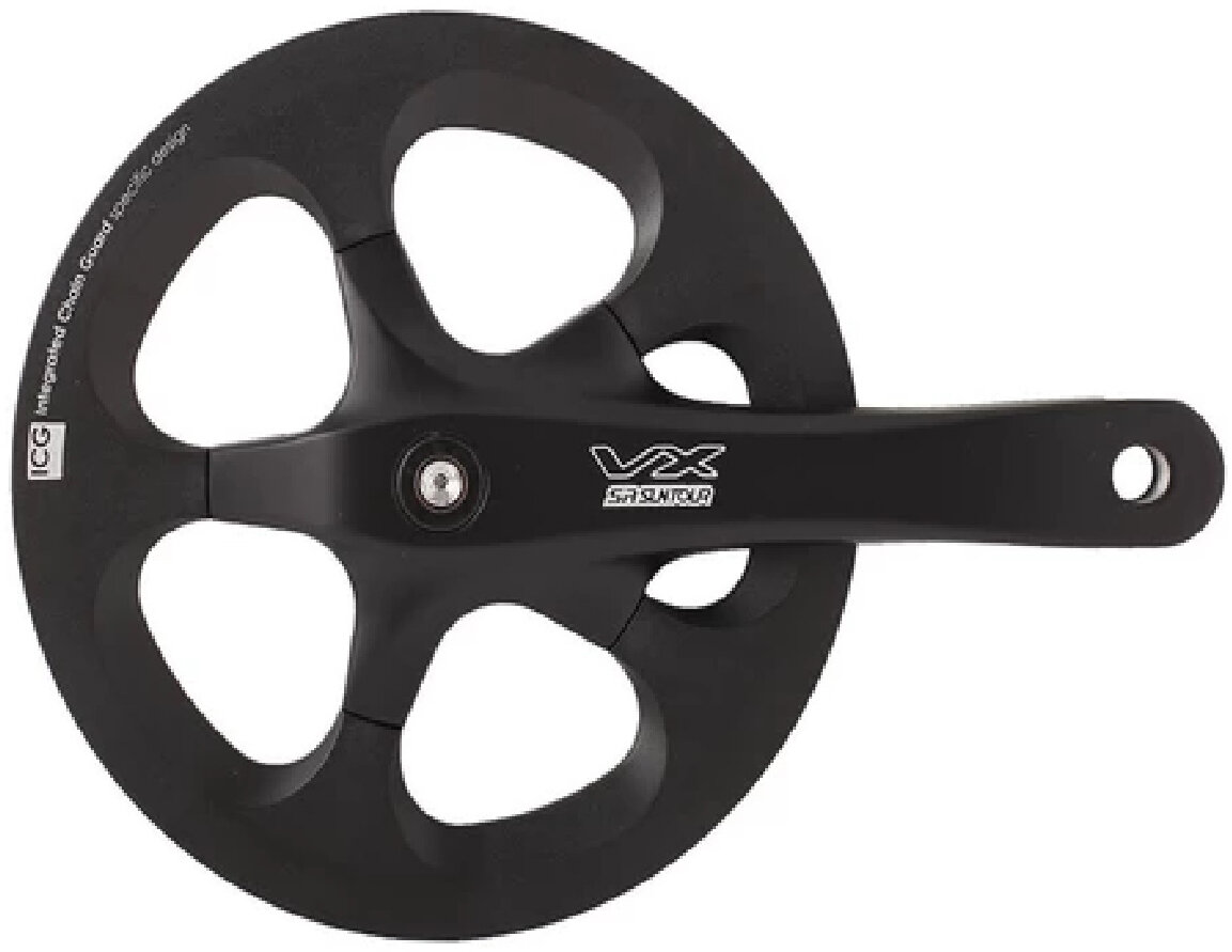 Шатуны SR Suntour VX CW16 48T, 170mm черные Черный SS100341 VeloOnline