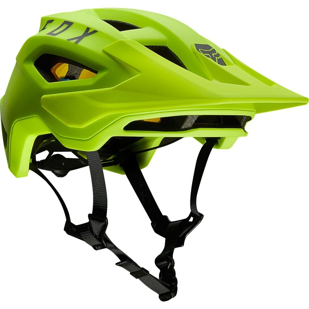 Шлем Fox Speedframe MIPS (Flo Yellow) 26840-130-M, 26840-130-S