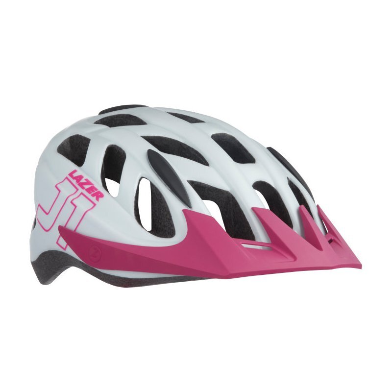 Шлем LAZER J1, подростковый (бело-розовый) 3716082