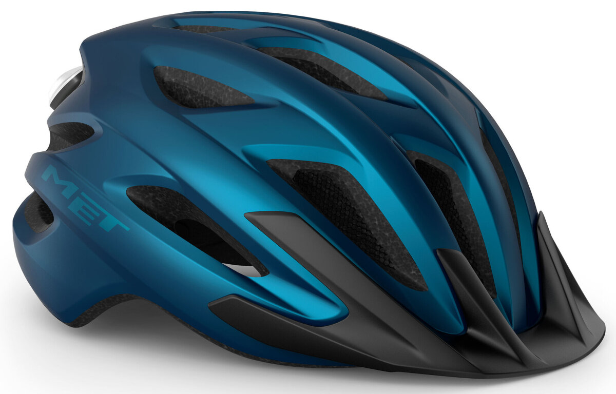 Шлем MET Crossover Helmet (Blue Metallic matt) 3HM149CE00XLBL1, 3HM149CE00UNBL1