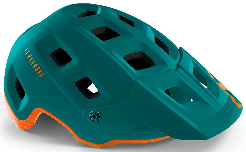 Шлем MET Terranova Alpine Green Orange (matt) 3HM 121 CE00 L VE1, 3HM 121 CE00 S VE1