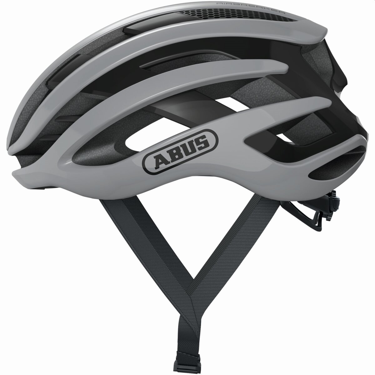 Шлем велосипедный Abus AirBreaker (Race Grey) 402791, 402784