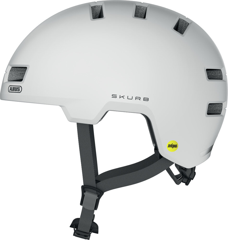 Шлем велосипедный Abus Skurb (Polar White) 403750, 403743