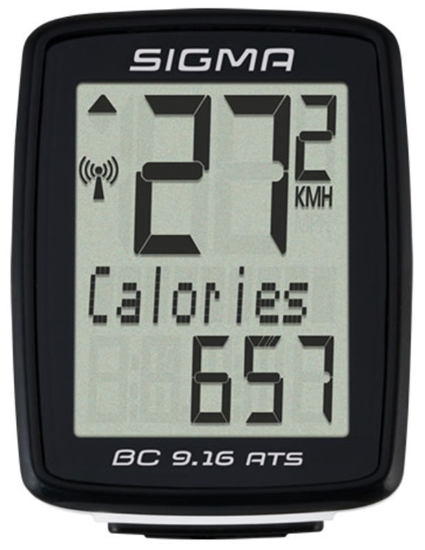 Велокомпьютер Sigma Sport BC 9.16 ATS black SD09162
