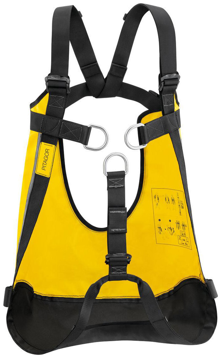 Система спасательная Petzl Pitagor (Yellow/Black) C060AA00