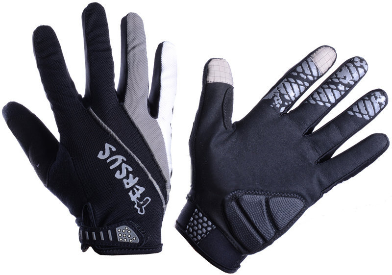 Велосипедные перчатки Tersus NIL LF black grey NC-2572-2015, NC-2572-2015, NC-2572-2015