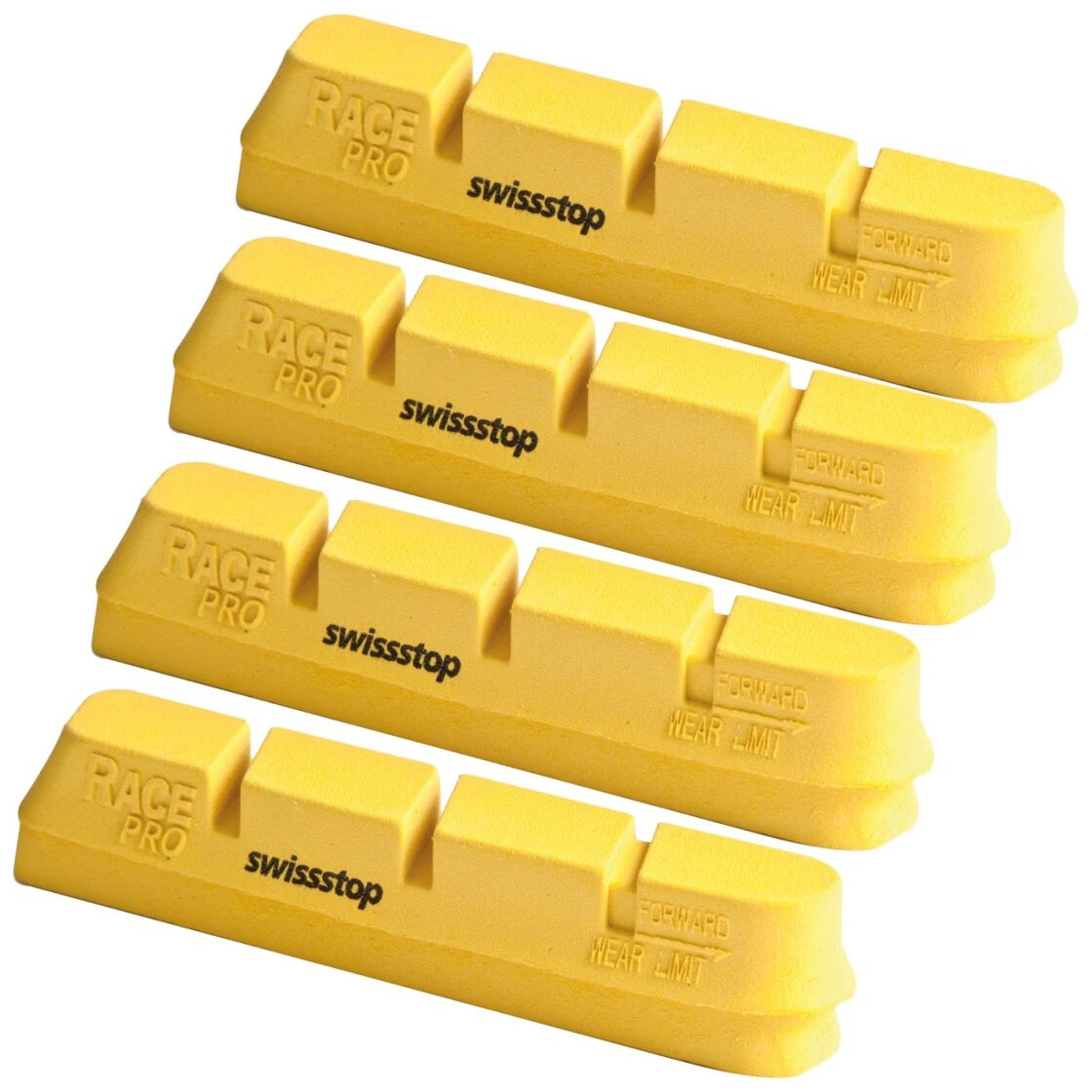 Тормозные колодки SwissStop RacePro King Carbon Rims 2pairs (Yellow) SWISS P100002484