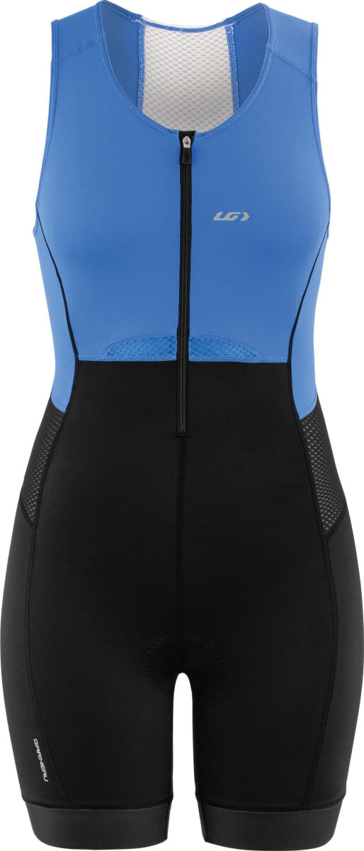 Велокостюм женский Garneau Women's Sprint Tri Suit сине-черный 1058422 332 S, 1058422 332 XS