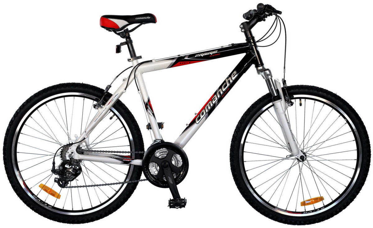 Велосипед Comanche Prairie Comp M черно-красный CH100337, CH100339