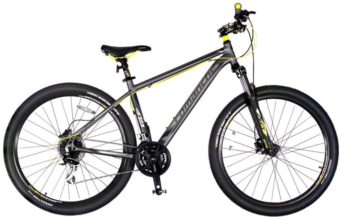 Велосипед Comanche Tomahawk 1.0 серо-желтый CH100367, CH100370, CH100368, CH100369