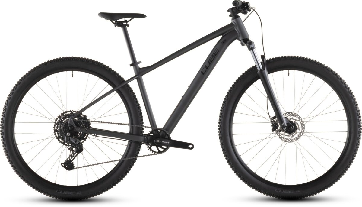 Велосипед Cube Aim Pro slateblack n black Серый 140200-29-XL