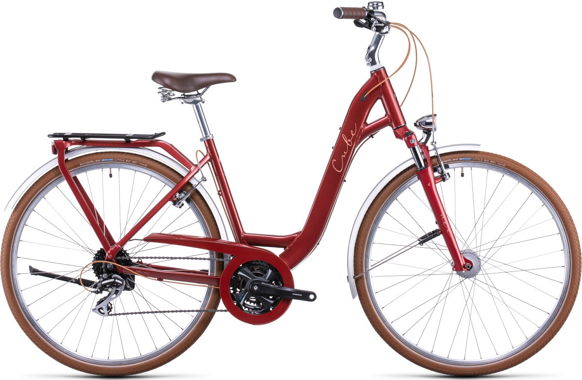 Велосипед Cube Ella Ride (Auburn´n´Salmon) 549250-45 Easy Entry, 549250-53 Easy Entry, 549250-49 Easy Entry