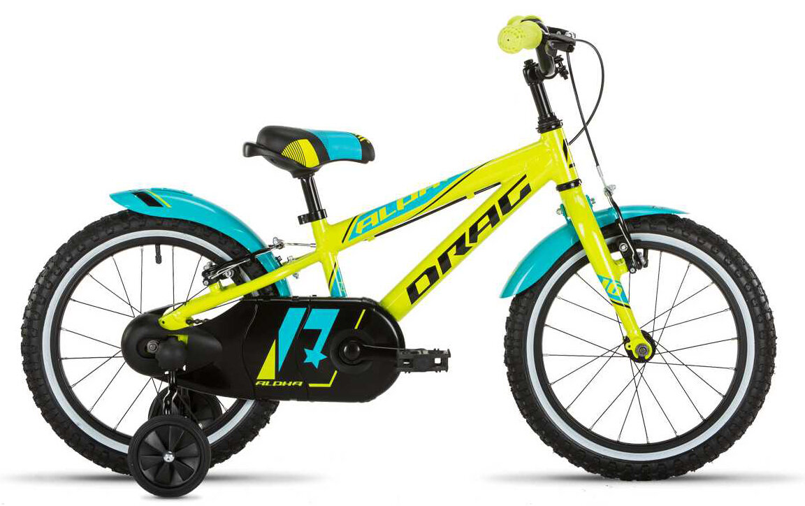 Велосипед Drag 16 Alpha (Yellow/Turquoise) 1000896
