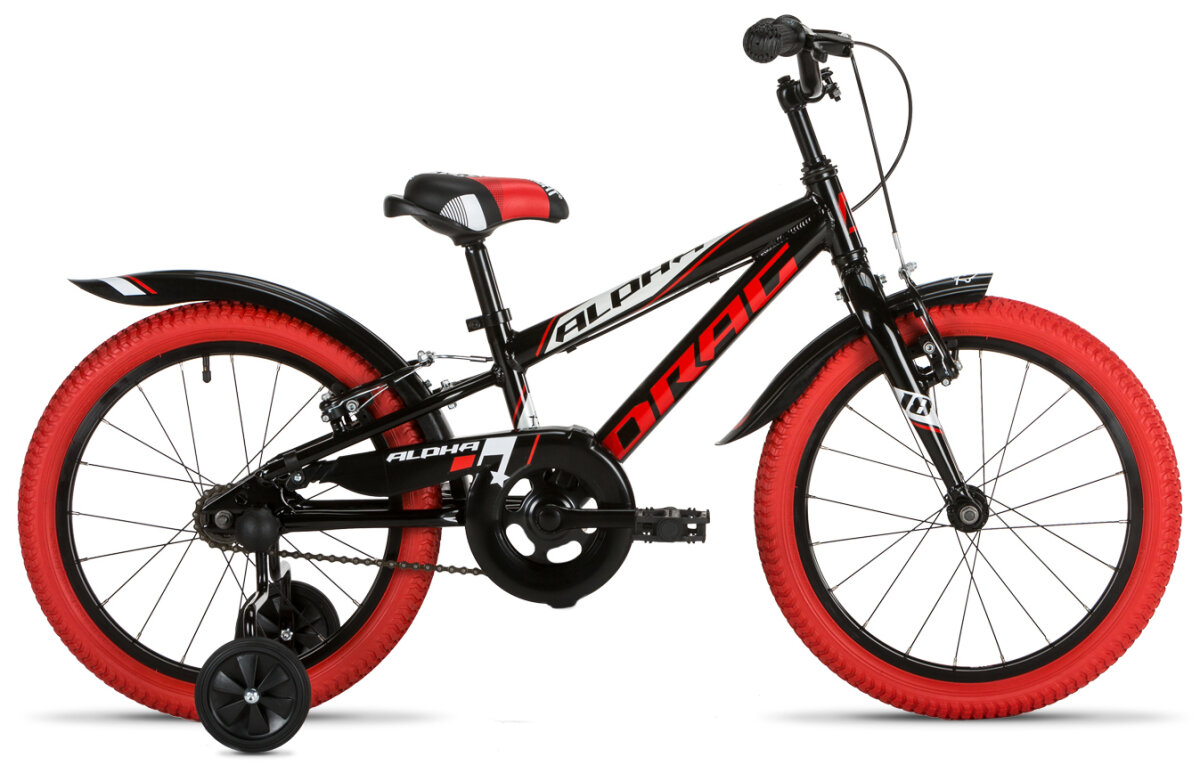 Велосипед Drag 18 Alpha (Black/Red) 1000904