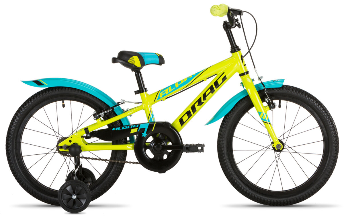 Велосипед Drag 18 Alpha (Yellow/Turquoise) 1000902