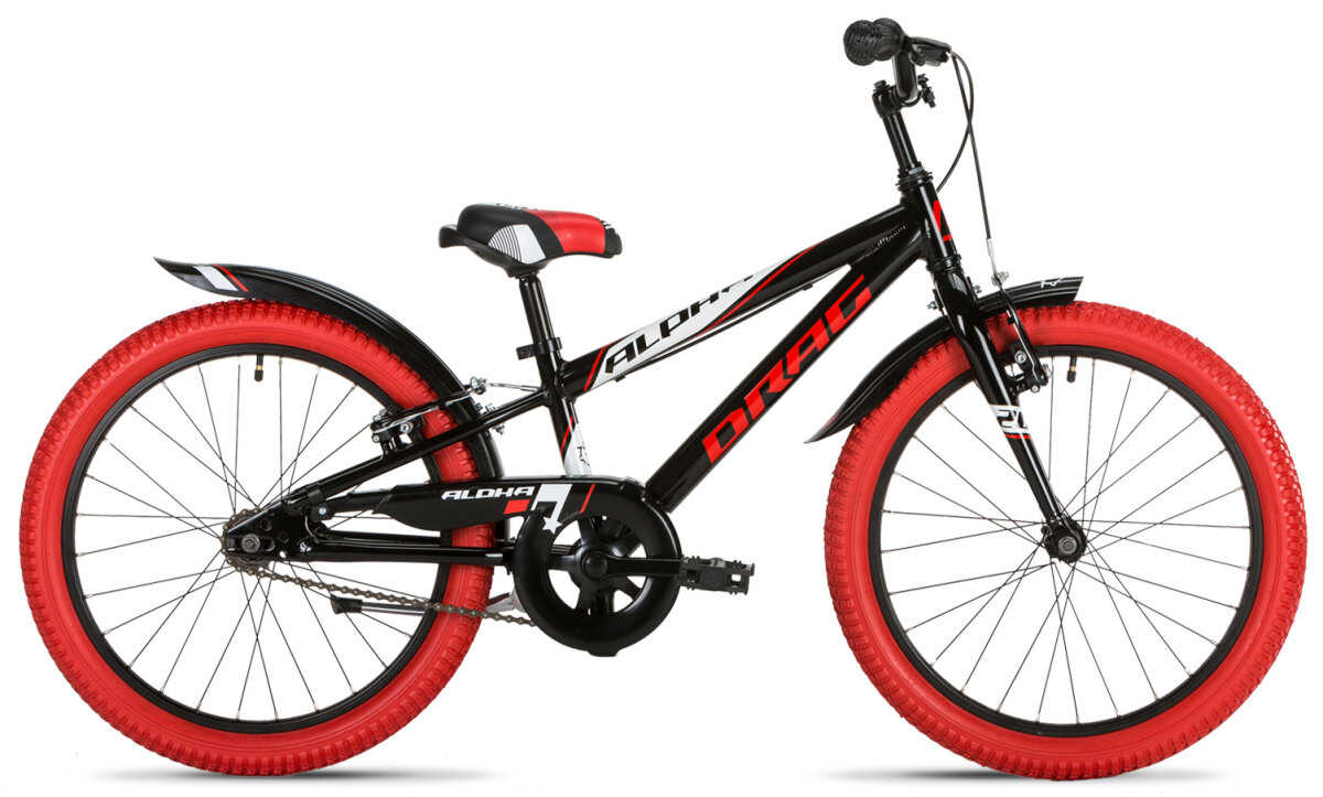 Велосипед Drag 20 Alpha (Black/Red) 1000910