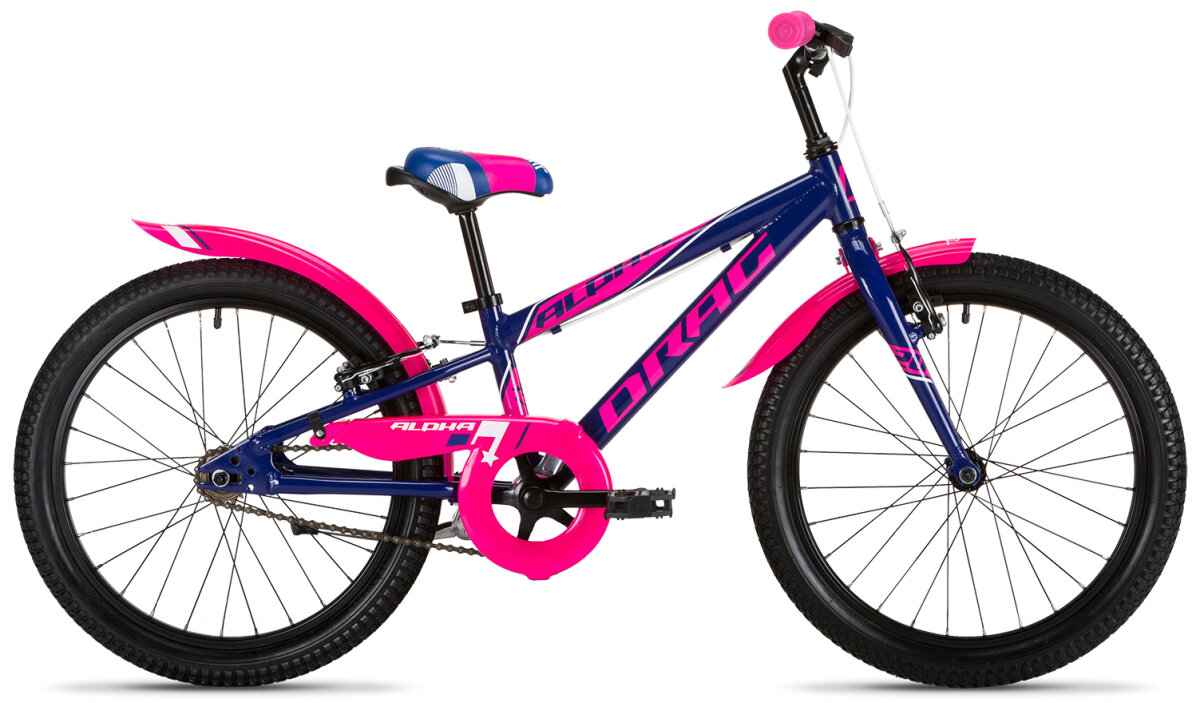 Велосипед Drag 20 Alpha (Blue/Pink) 1000909