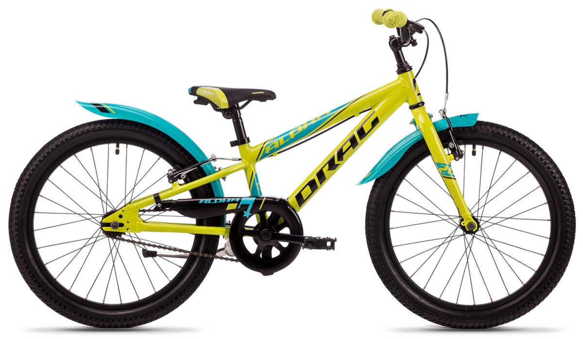 Велосипед Drag 20 Alpha (Yellow/Turquoise) 1000908