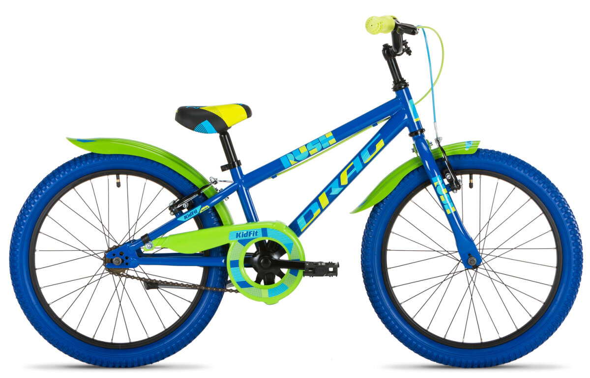 Велосипед Drag 20 Rush (Blue/Green) 1000942