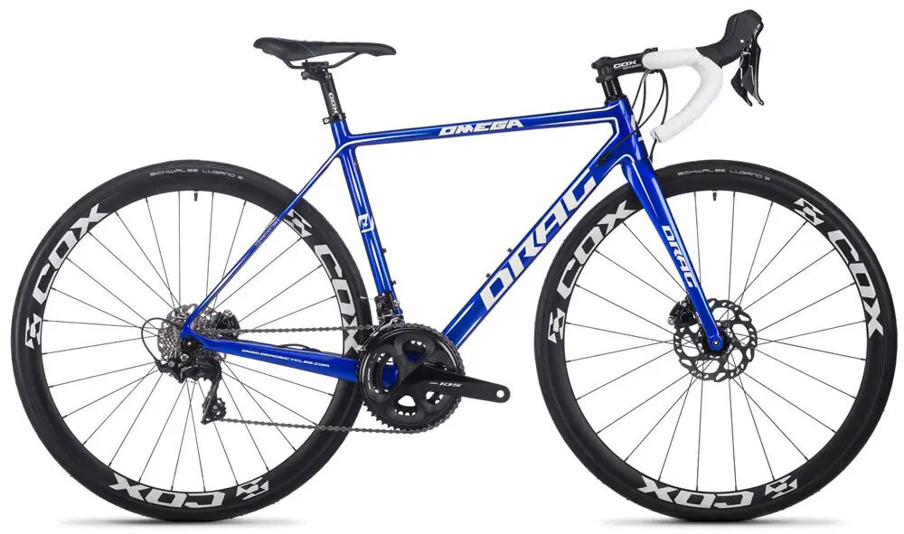 Велосипед Drag Omega DB Pro (Blue/White) 1001755