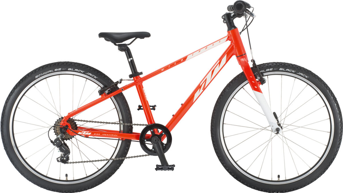 Велосипед KTM Wild Cross 24" Orange (White) 21242100