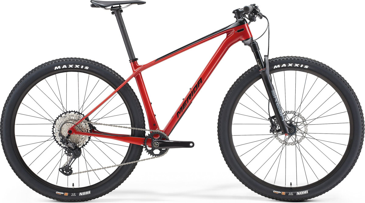 Велосипед Merida Big Nine XT Black/X'mas Red 6110879904