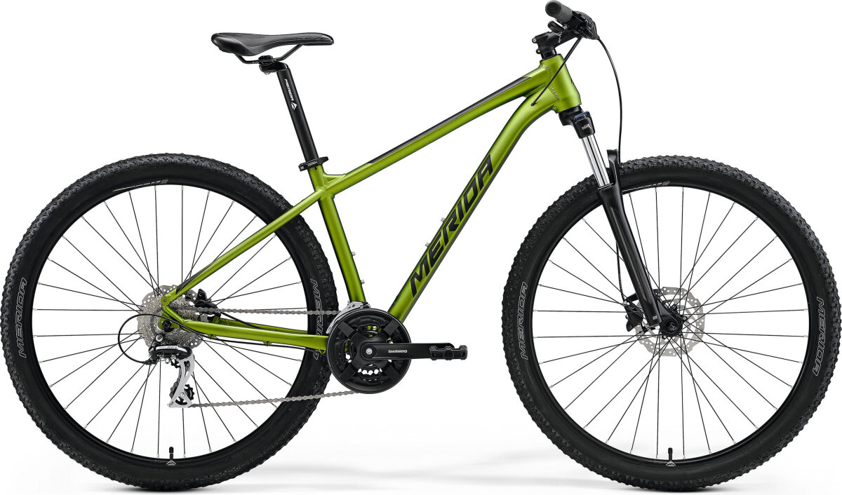 Велосипед Merida Big.Nine 20-3X Matt Green (Black) A62211A 02000