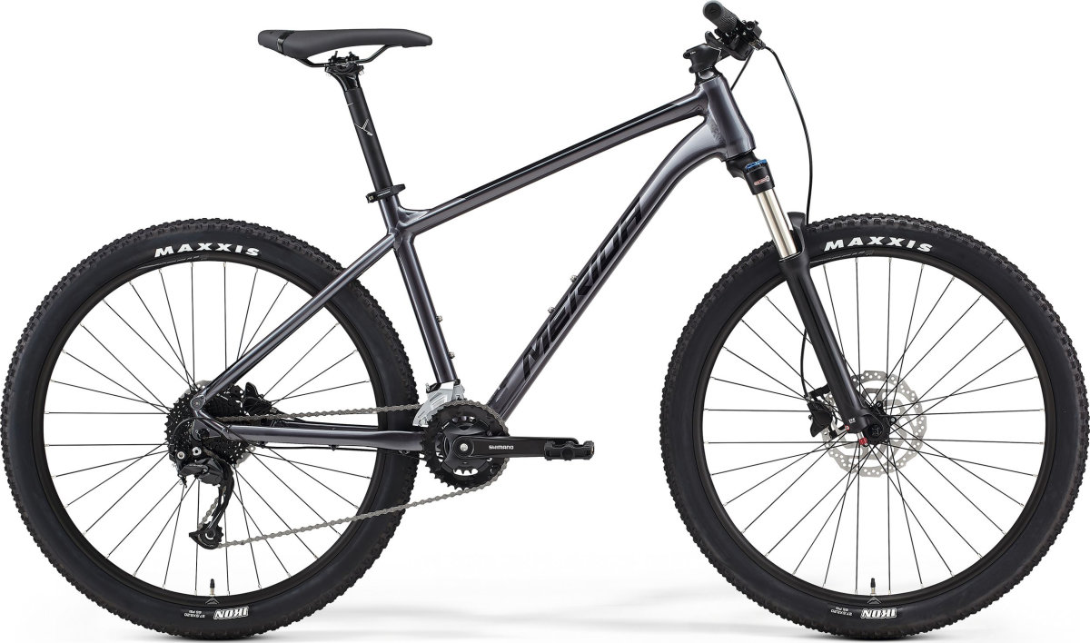 Велосипед Merida Big.Seven 100-2X Anthracite (Black) Серый