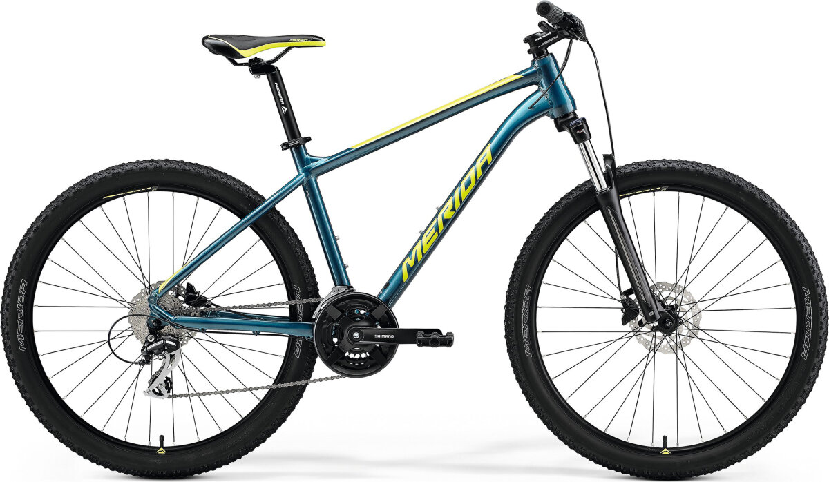 Велосипед Merida Big.Seven 20 Teal Blue (Lime) 6110942688, 6110942666, 6110942677