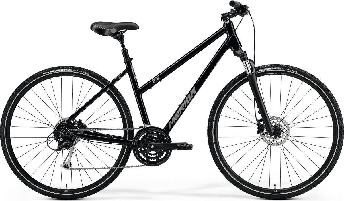 Велосипед Merida Crossway L 100 Glossy Black (matt silver) 6110882903, 6110882884, 6110882895
