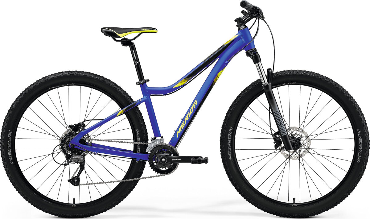 Велосипед Merida Matts 7.60-2X Matt Dark Blue (Yellow) 6110942848, A62211A 01576