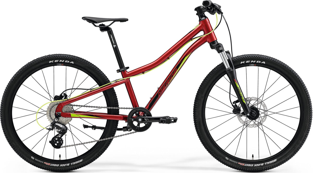 Велосипед Merida Matts J.24 Silk Red (Green/Black) 6110947445