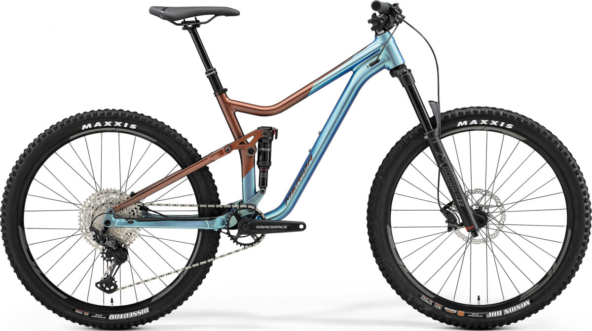 Велосипед Merida One-Forty 600 Silk Bronze/Blue 6110878602, 6110878613, 6110878594