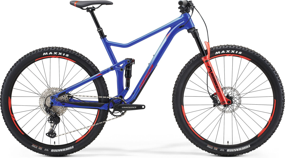 Велосипед Merida One-Twenty 600 Dark Blue (Red/Silver blue) 6110879205