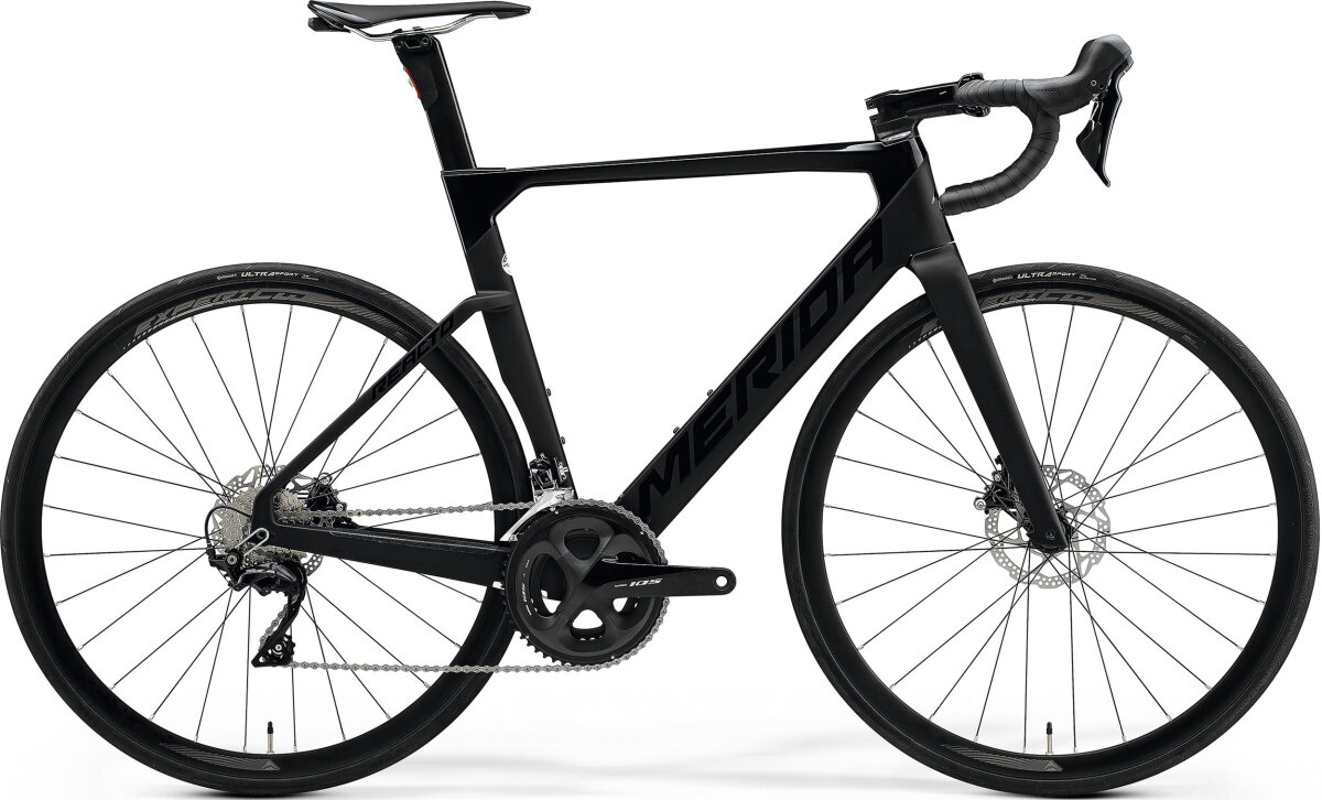 Велосипед Merida Reacto 4000 Glossy Black/Matt Black 6110885757, 6110885746, 6110885713