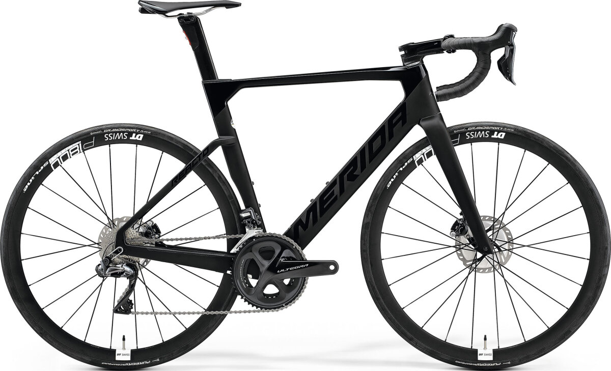 Велосипед Merida Reacto 7000-E Glossy Black/Matt Black 6110885371, 6110885360, 6110885393