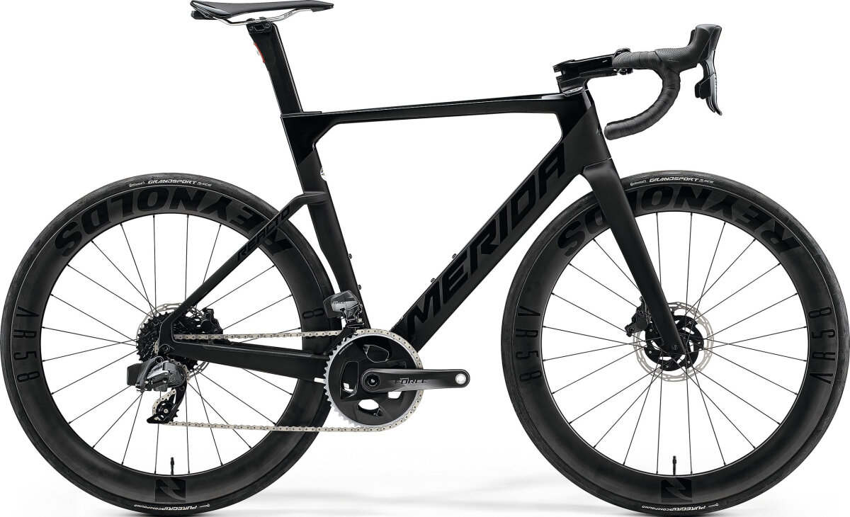 Велосипед Merida Reacto Force Edition Glossy Black/Matt Black 6110885252, 6110885241