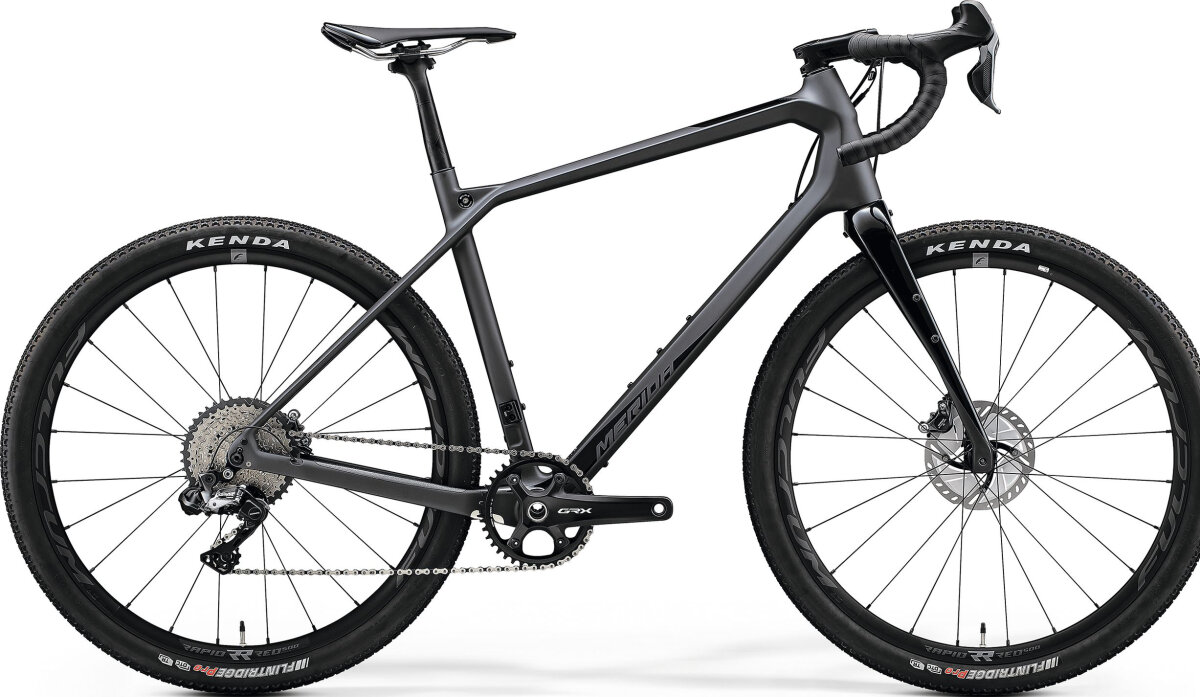 Велосипед Merida Silex+ 8000-E Matt Anthracite (Glossy Black) 6110864185, 6110864196