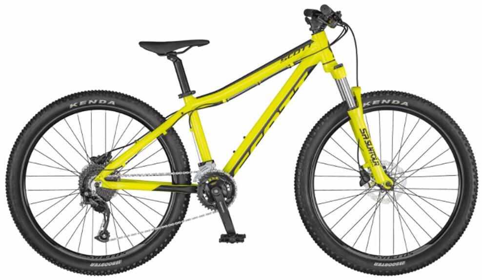 Велосипед Scott Scale 26 Disc Yellow/Black 280850.222