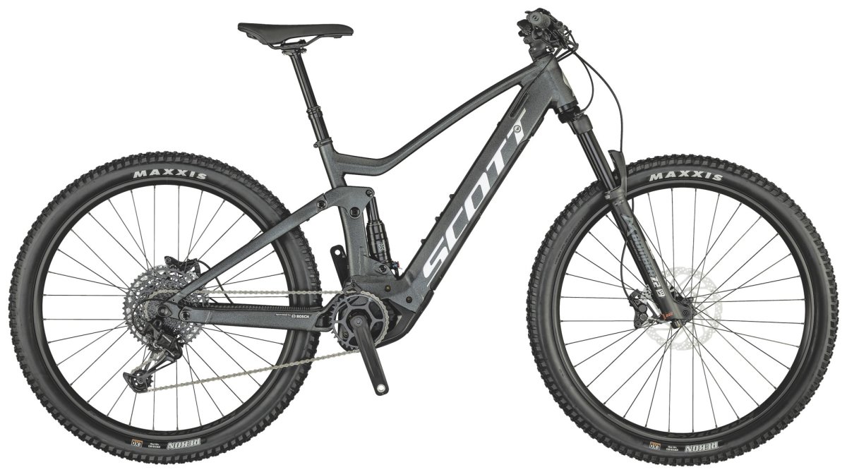 Велосипед Scott Strike eRIDE 930 black US 280726.008, 280726.009, 280726.007