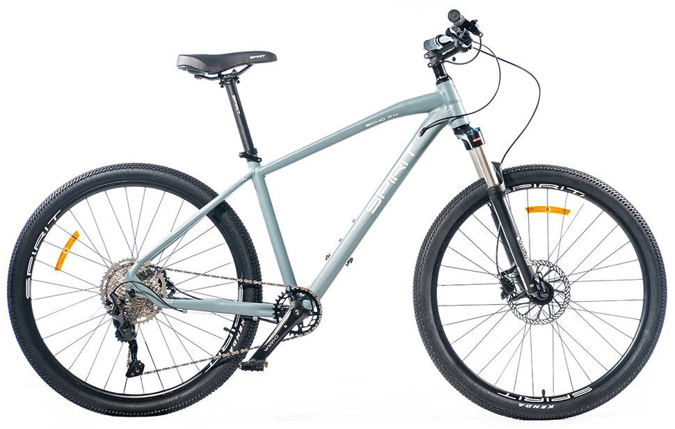 Велосипед Spirit Echo 7.4 (Grey) 52027117450, 52027117445