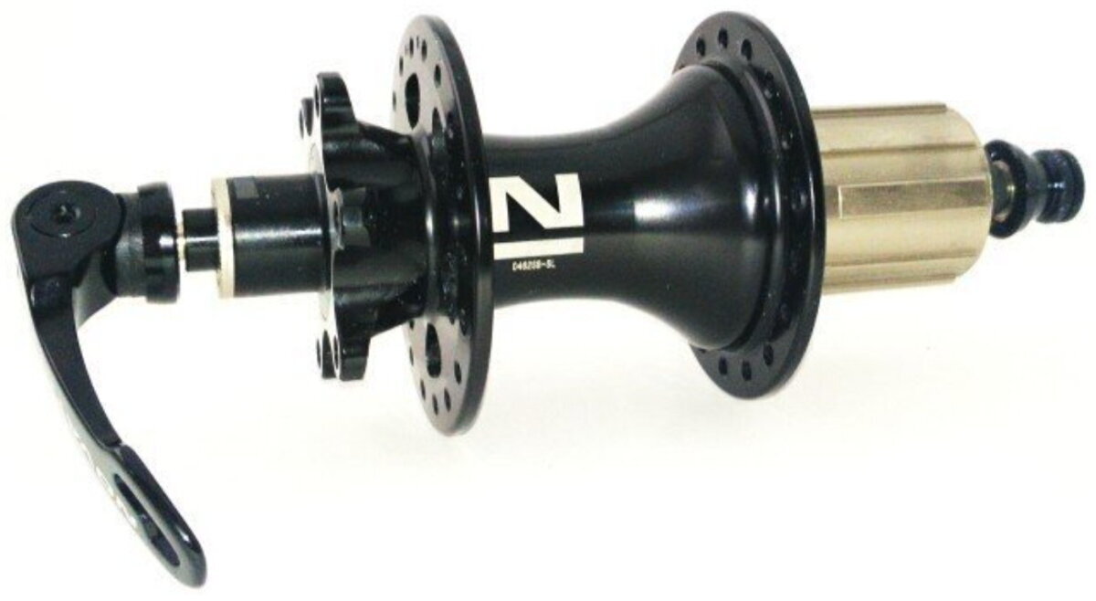 Втулка задние Novatec D462SB-SL-S5S-11S 10x135mm, 36H, черная NT100277