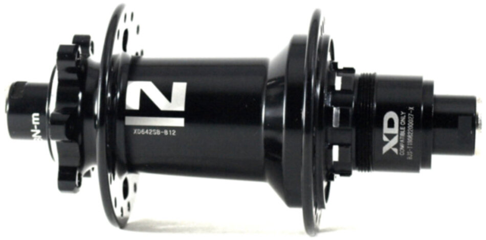 Втулка задняя Novatec XD642SB/A-ABG-11S 12x148mm Boost, 32H черная NT100177