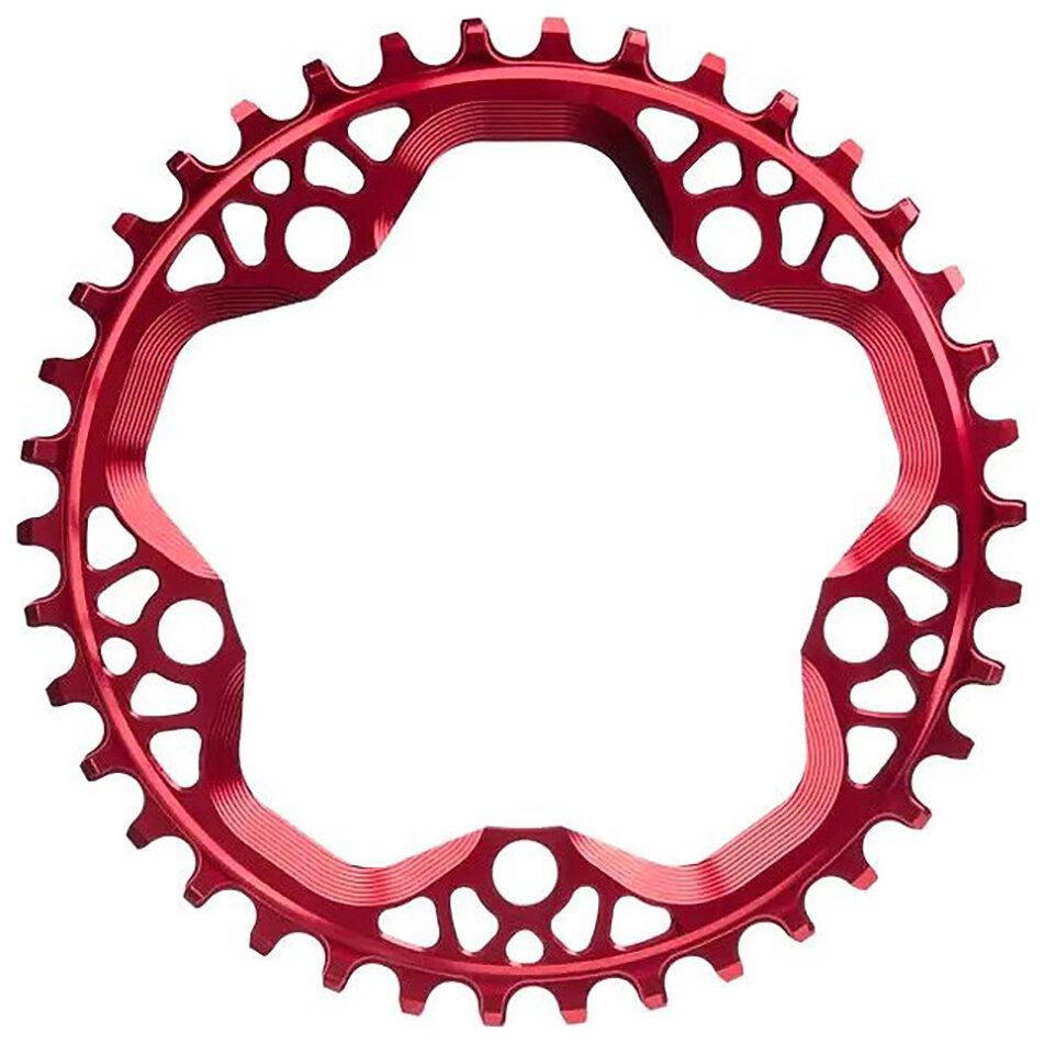 Звезда шатунов absoluteBLACK CX Round 110BCD Chainring (Racing Red) AB CX381RD