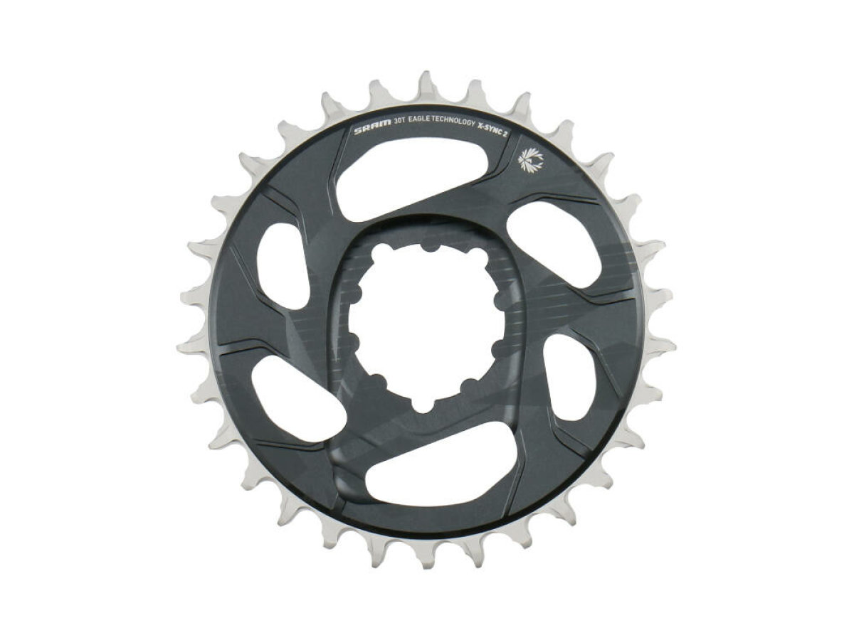 Звезда Sram X-SYNC 2 30T Direct Mount 4mm Offset Eagle Cold Forged Lunar Grey 11.6218.046.000