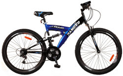 Велосипед Ranger TEXAS DS black-blue